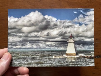 Postcards: Southampton Range Light
