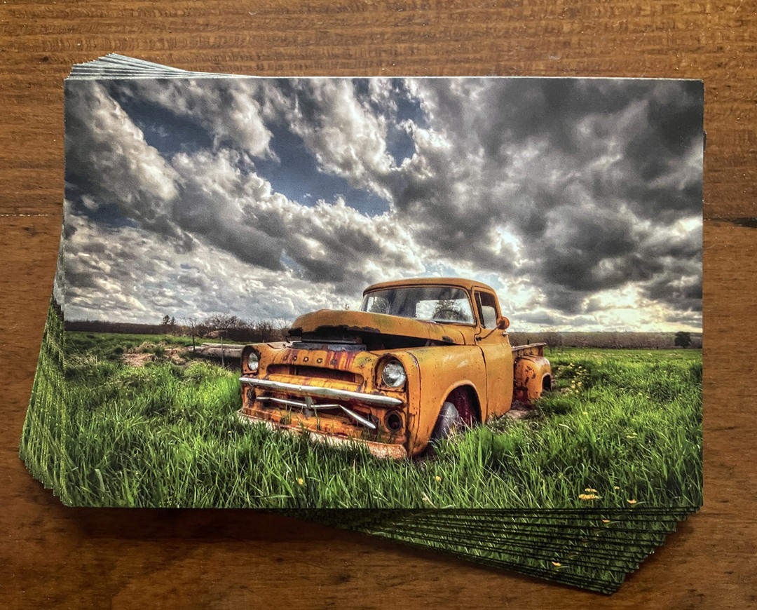 Postcards - Abandoned truck in Blue Mountains