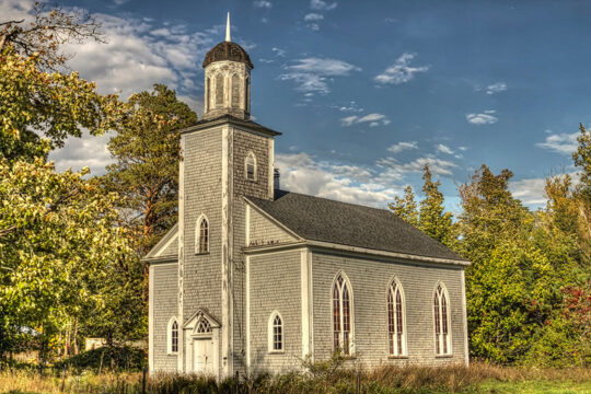 Tested Faith - Abandoned church in Nova Scotia, Canada