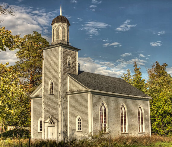 Tested Faith - Abandoned church in Nova Scotia, Canada
