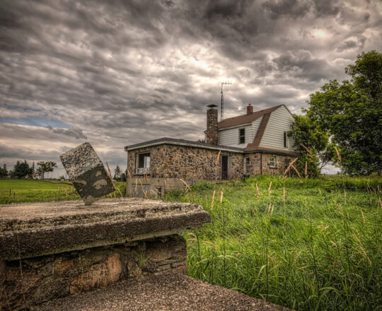 Equilibrium - abandoned farmhouse in Ontario, Canada