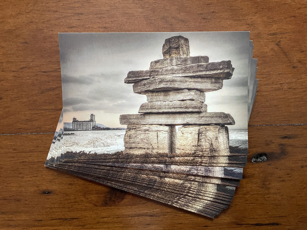 Postcards - Collingwood Inukshuk