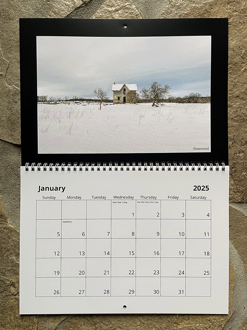 2025 Wall Calendar Open