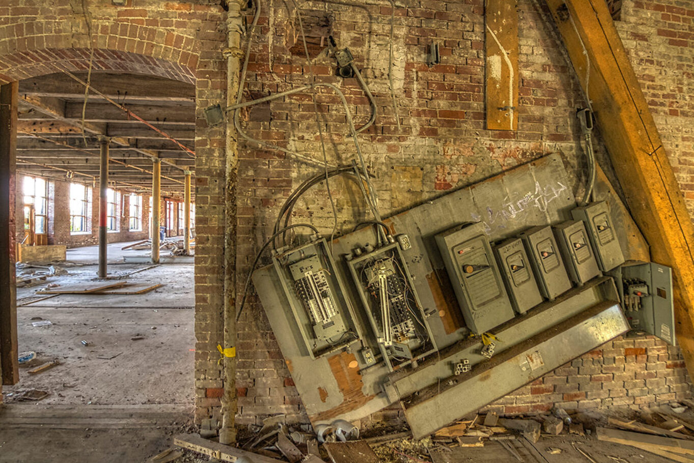 Textiles plant in Nova Scotia, Canada