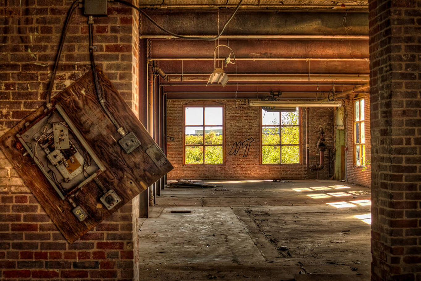Textiles plant in Nova Scotia, Canada