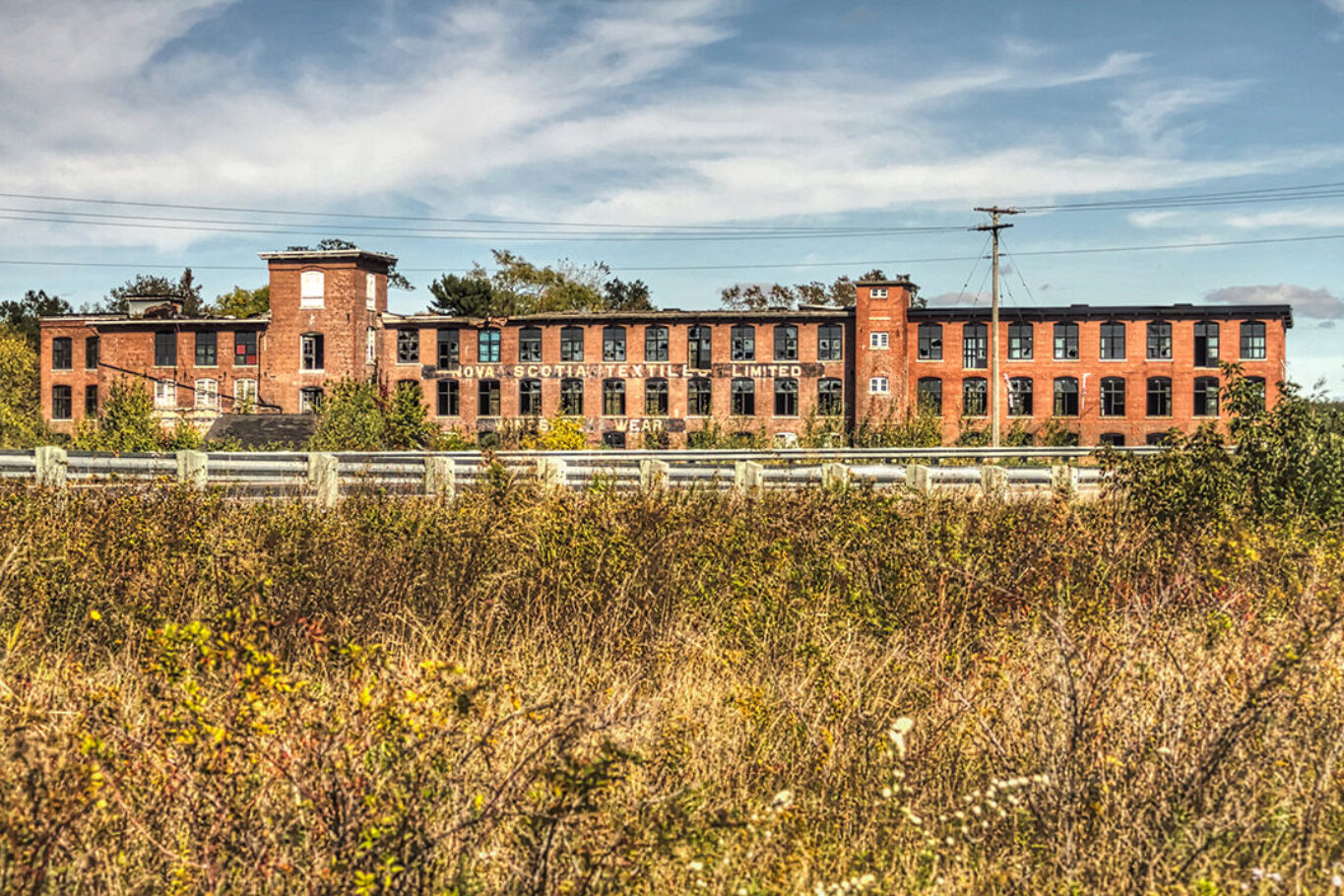 Textiles plant in Nova Scotia, Canada