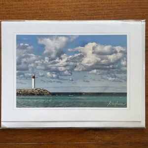 Greeting Card - Meaford Breakwater Horizontal