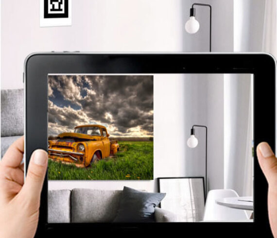 Virtually hang art on your own wall