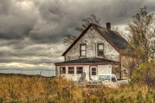 “Coastal Processes 2” - Abandoned farmhouse in Nova Scotia, Canada - Left Ahead Photography (leftahead.ca) Rurex | Urbex | Landscapes | Streets