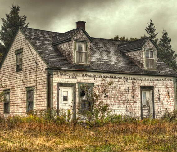 “Coastal Processes 3” - Abandoned farmhouse in Nova Scotia, Canada - Left Ahead Photography (leftahead.ca) Rurex | Urbex | Landscapes | Streets
