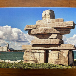 Collingwood Inukshuk in Summer