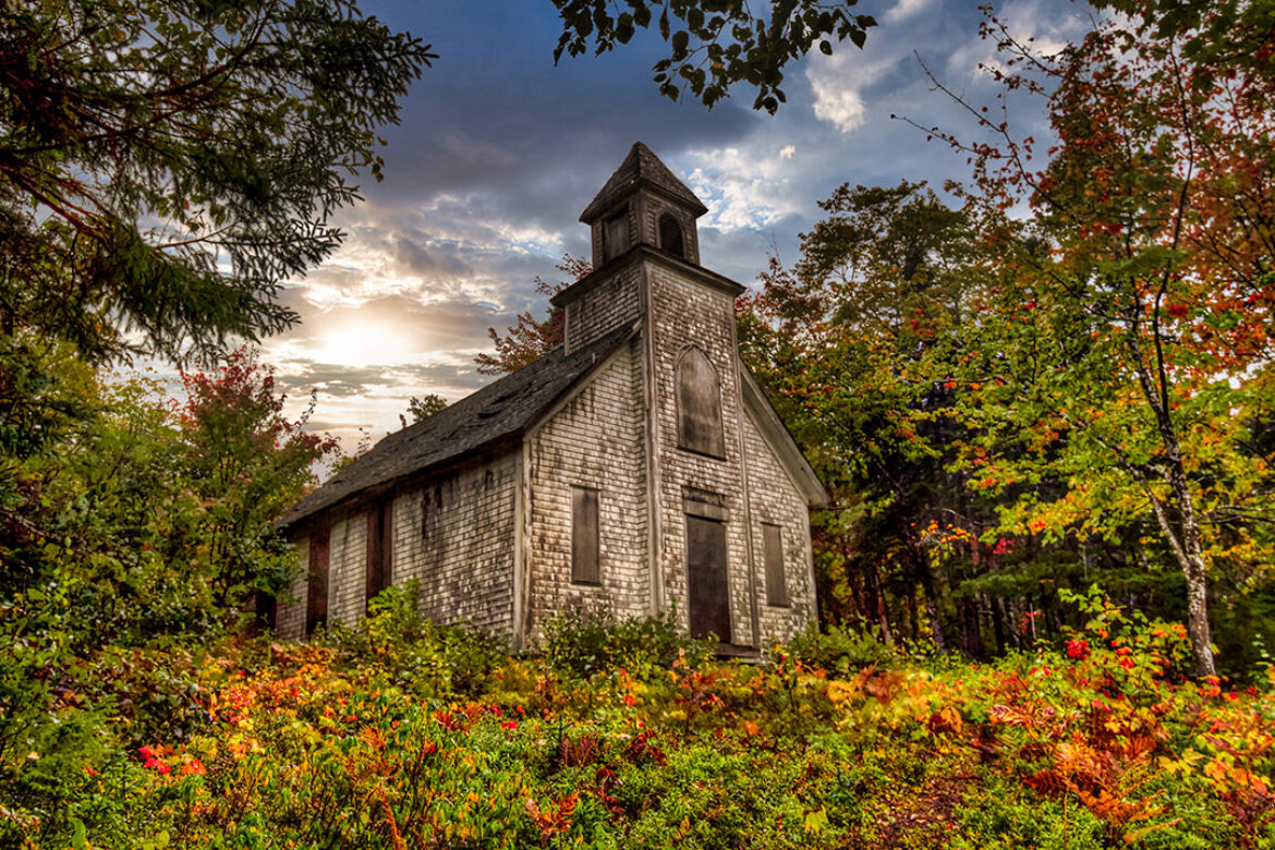 “Sanctuary” - Abandoned church in Nova Scotia, Canada