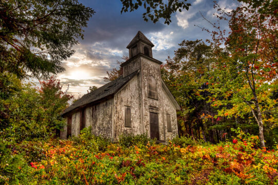 “Sanctuary” - Abandoned church in Nova Scotia, Canada