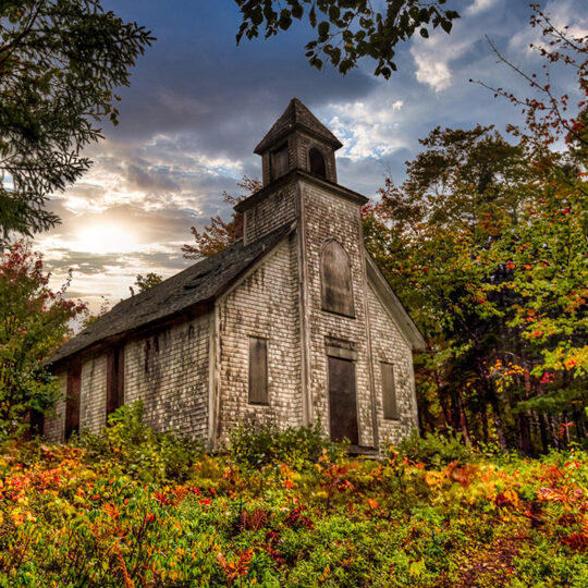 “Sanctuary” - Abandoned church in Nova Scotia, Canada
