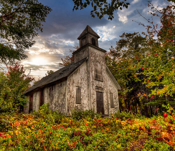 “Sanctuary” - Abandoned church in Nova Scotia, Canada