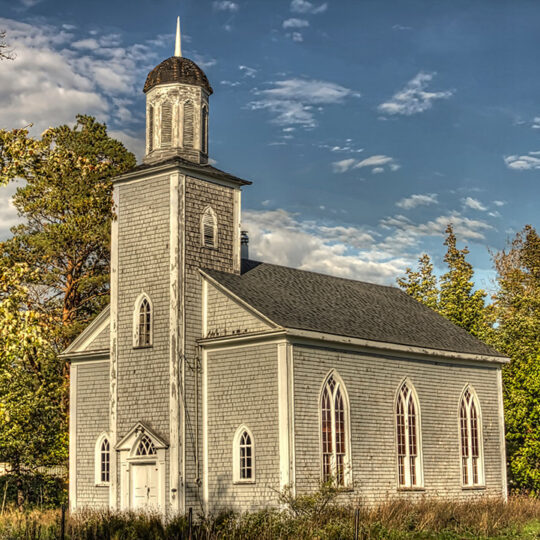 Tested Faith - Abandoned church in Nova Scotia, Canada
