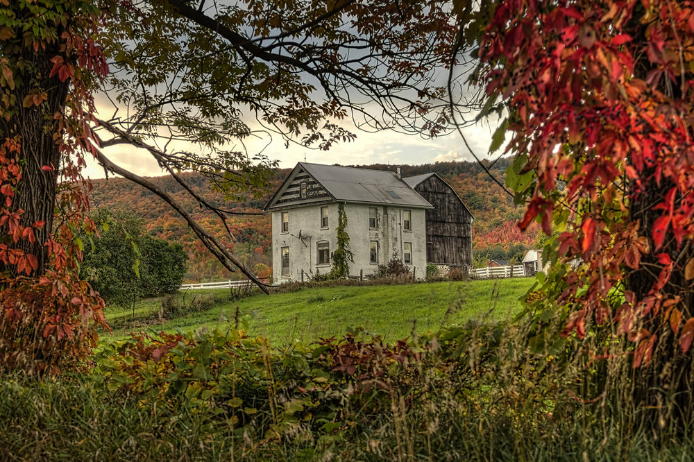 Wishing You Well - abandoned farmhouse in Ontario, Canada